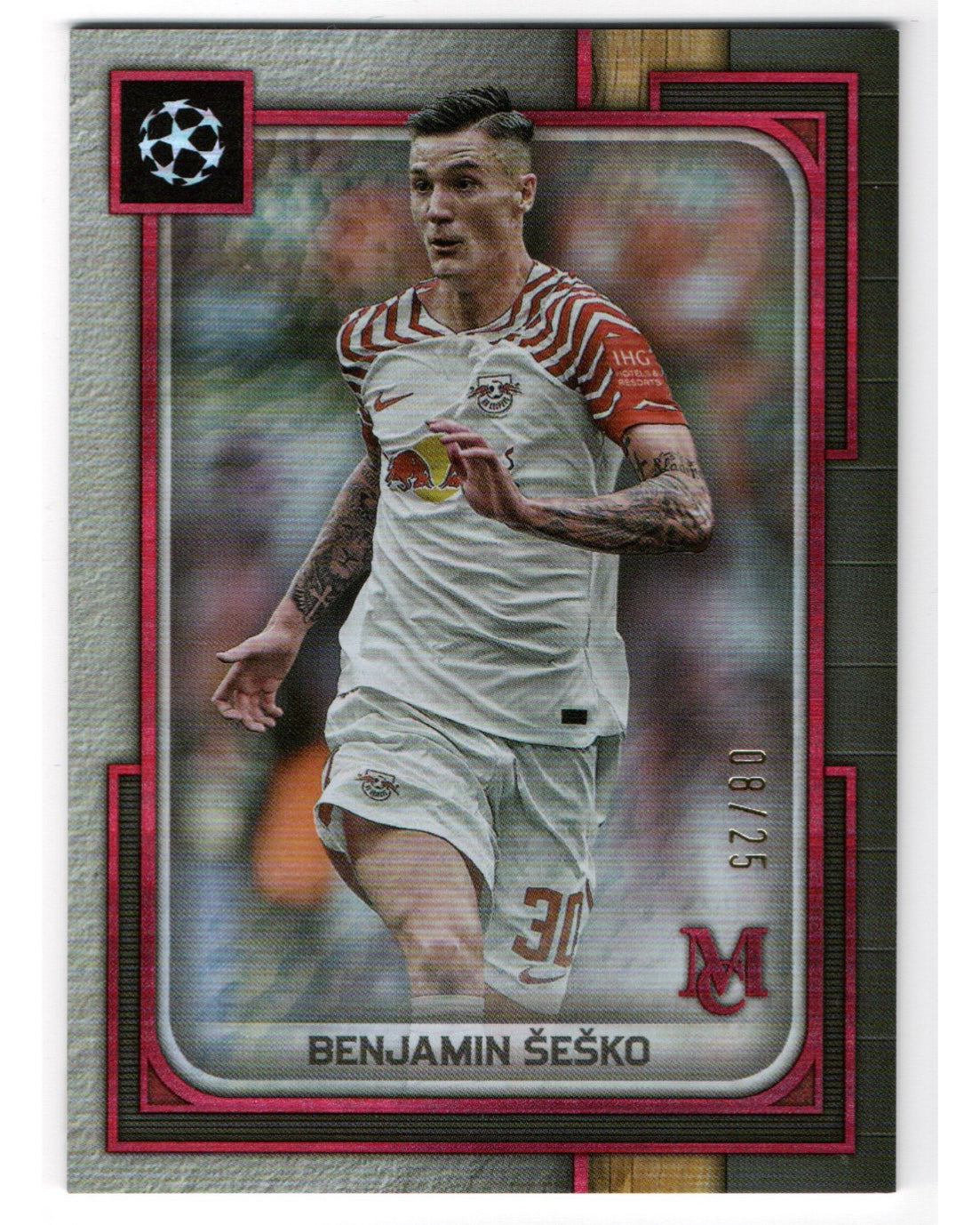 Topps Museum 2023/24- Benjamin Sesko /25, RB Leipzig