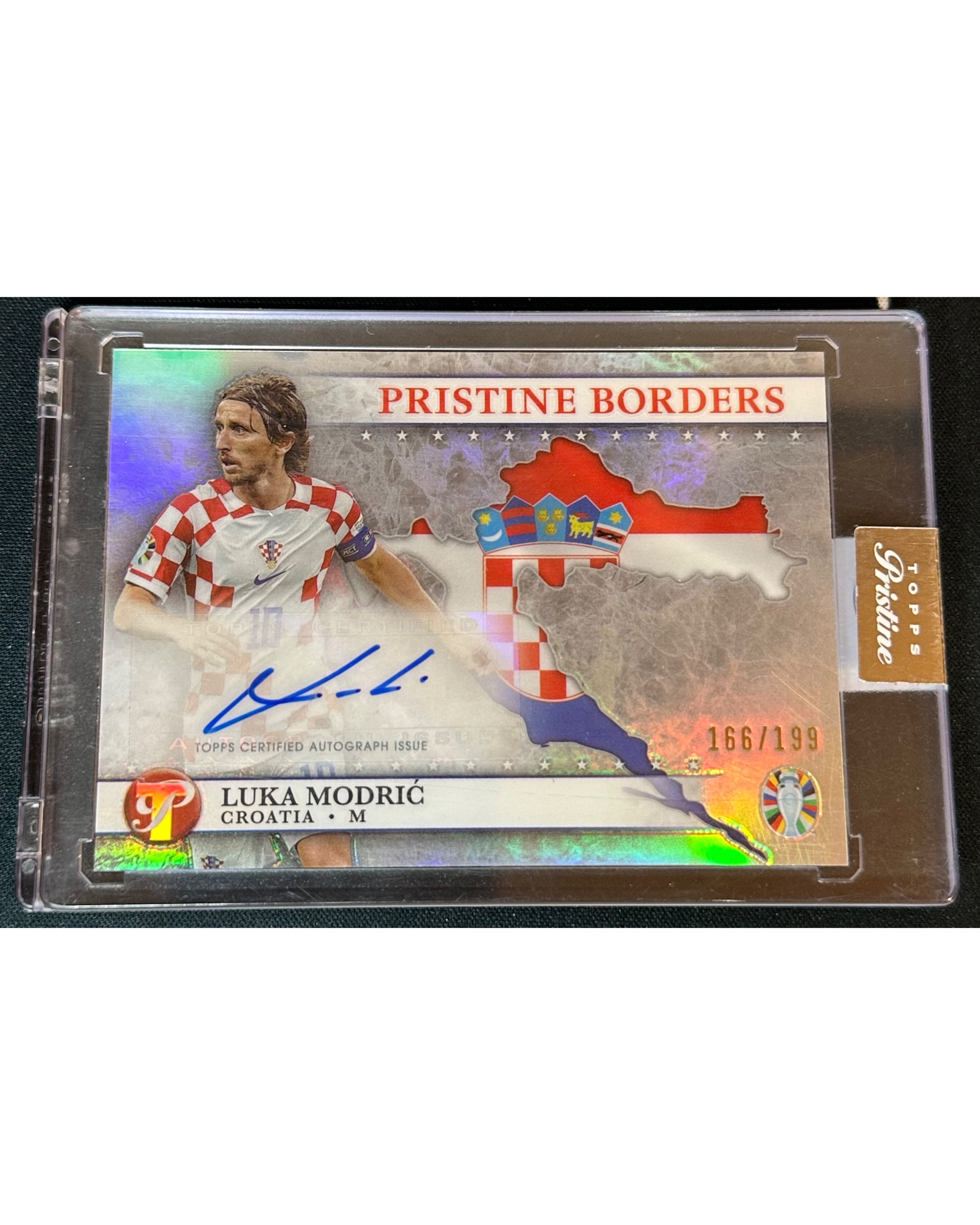 Topps Pristine 2024- Luka Modric /199 auto, SEALED, Croatia