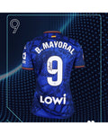Borja Mayoral WORN JERSEY, AUTO, Getafe FC, Matchworn Certificate