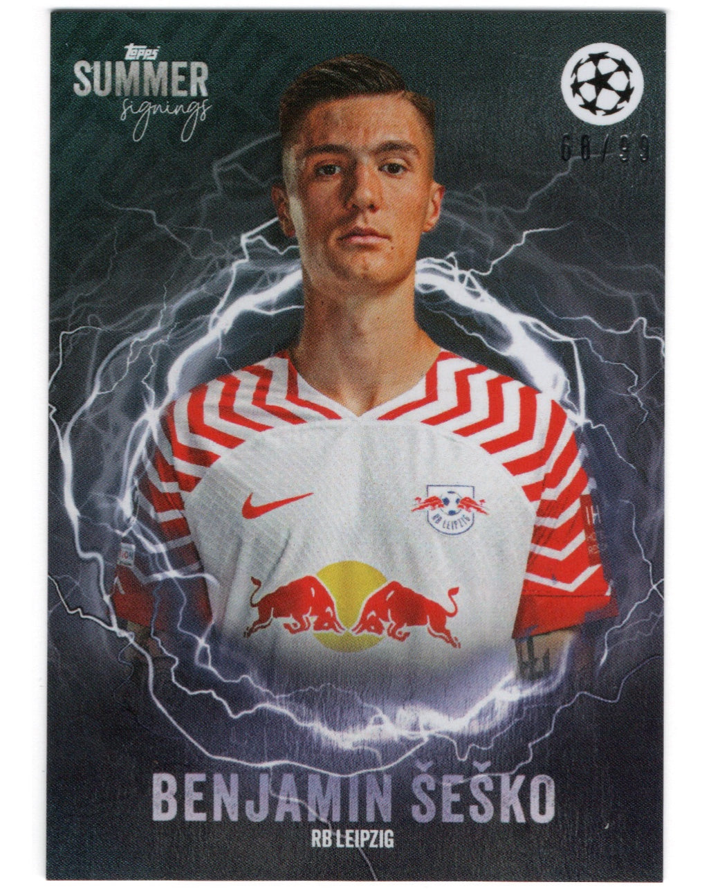 Topps Summer signings- Benjamin Sesko /99, RB Leipzig