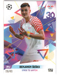Topps Total Football- Benjamin Sesko /49, RB Leipzig
