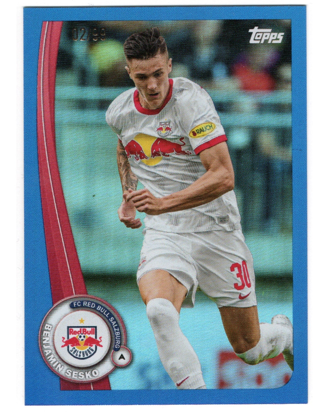 Topps RB Salzburg Team set -Benjamin Sesko /99, RB Salzburg