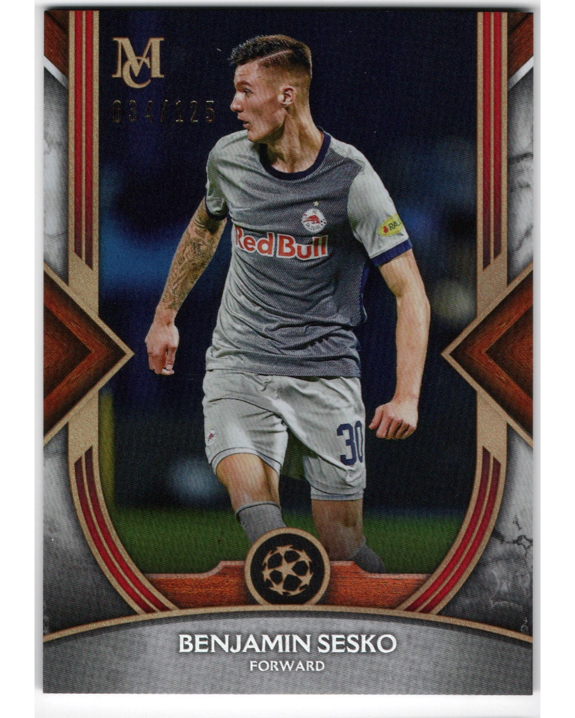 Topps Museum 2022/23- Benjamin Sesko /125, RB Leipzig