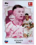 Topps International Stars 2024/25- Benjamin Sesko /99, Slovenia