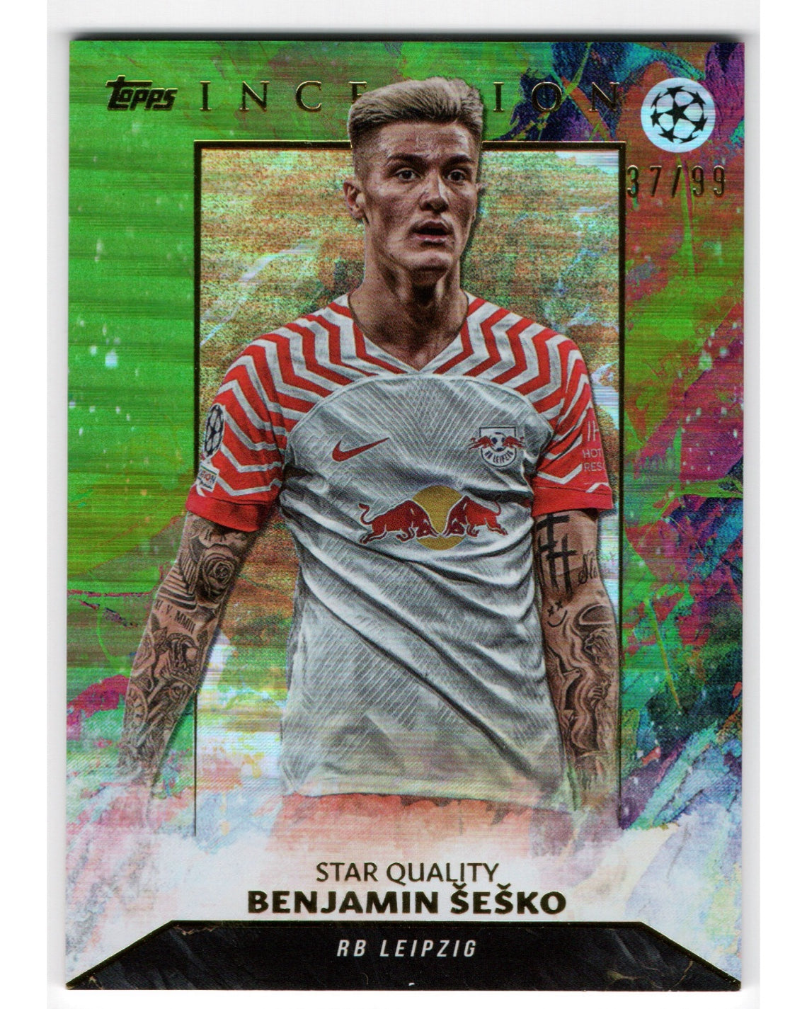 Topps Inception 2023/24- Benjamin Sesko /99, RB Leipzig