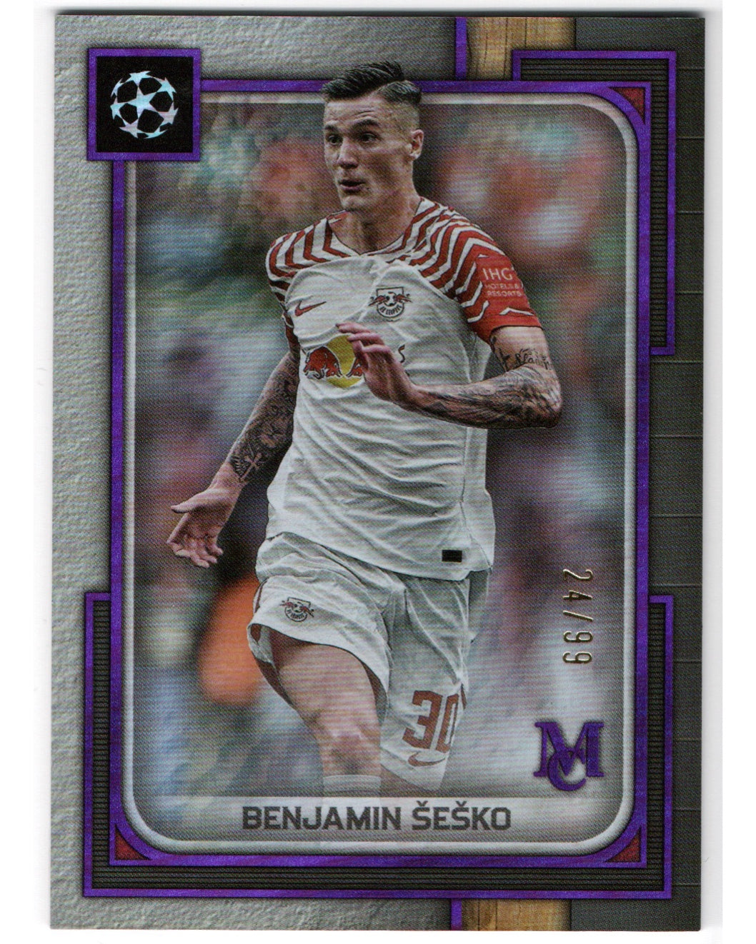 Topps Museum 2023/24- Benjamin Sesko /99, RB Leipzig