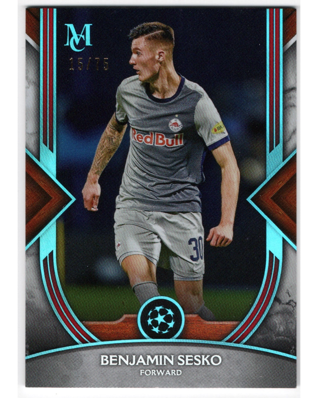 Topps Museum 2022/23- Benjamin Sesko /75, RB Leipzig