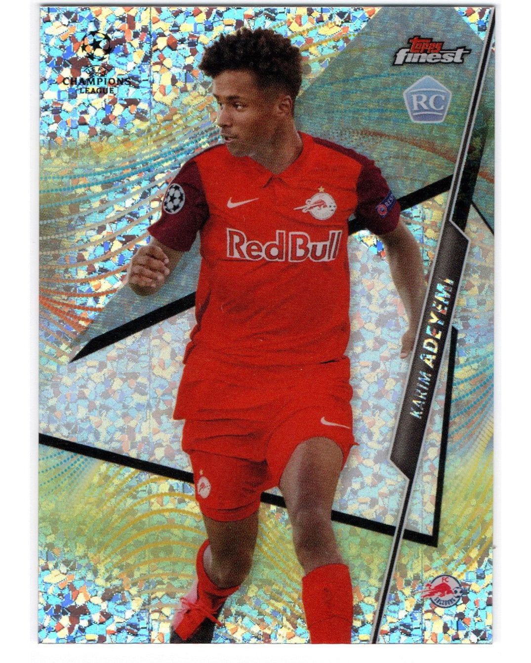 Topps Finest 2019/20 UEL- Karim Adeyemi /125 RC, Salzburg