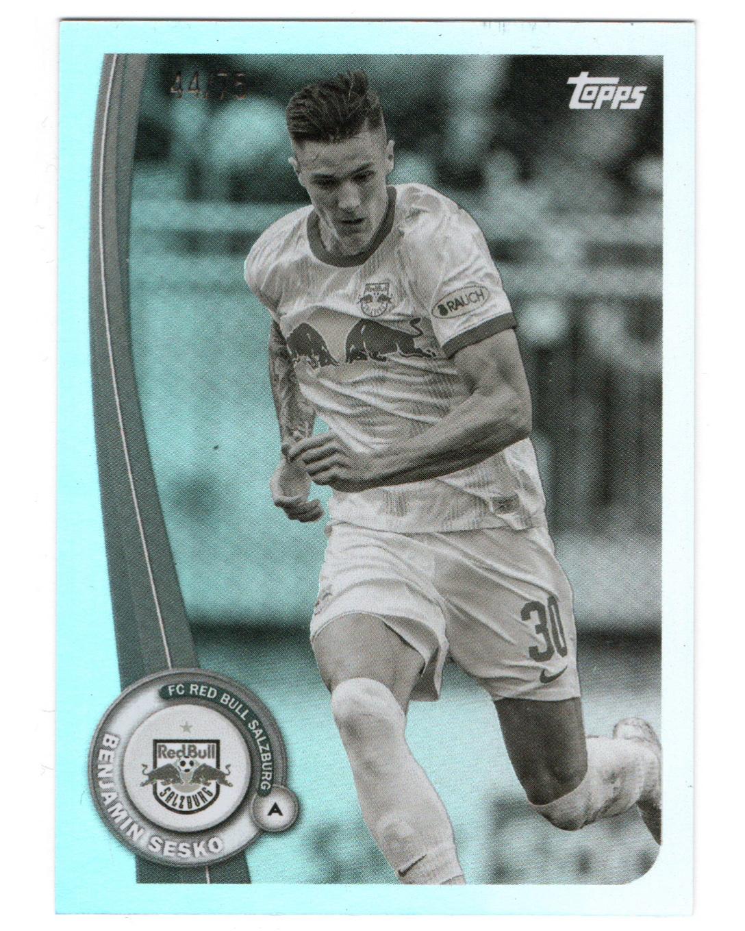 Topps RB Salzburg Team set -Benjamin Sesko /75, RB Salzburg