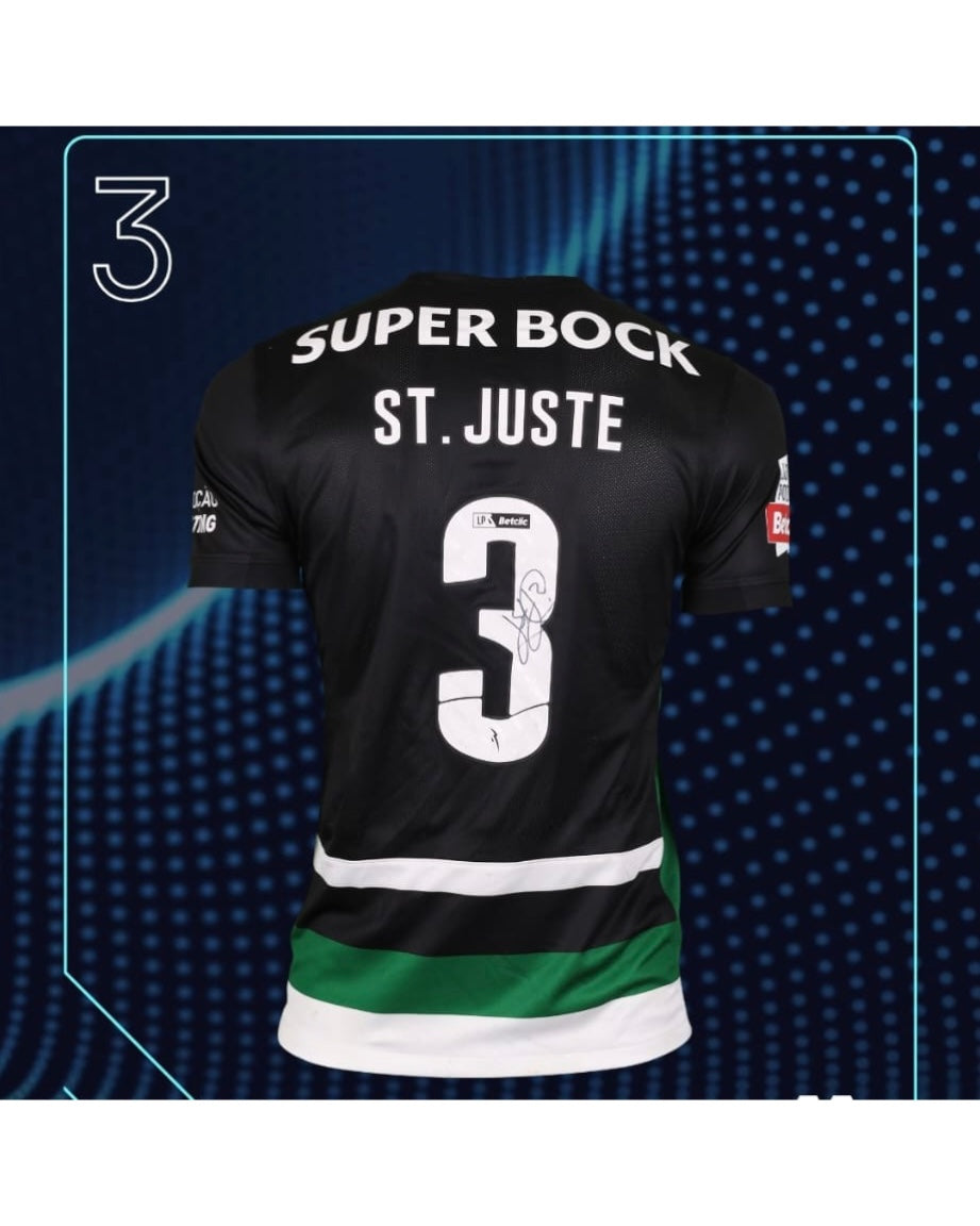 Jeremiah St. Juste WORN JERSEY, AUTO, Sporting, Matchworn Certificate