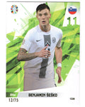 Topps Total Football- Benjamin Sesko /75, Slovenia