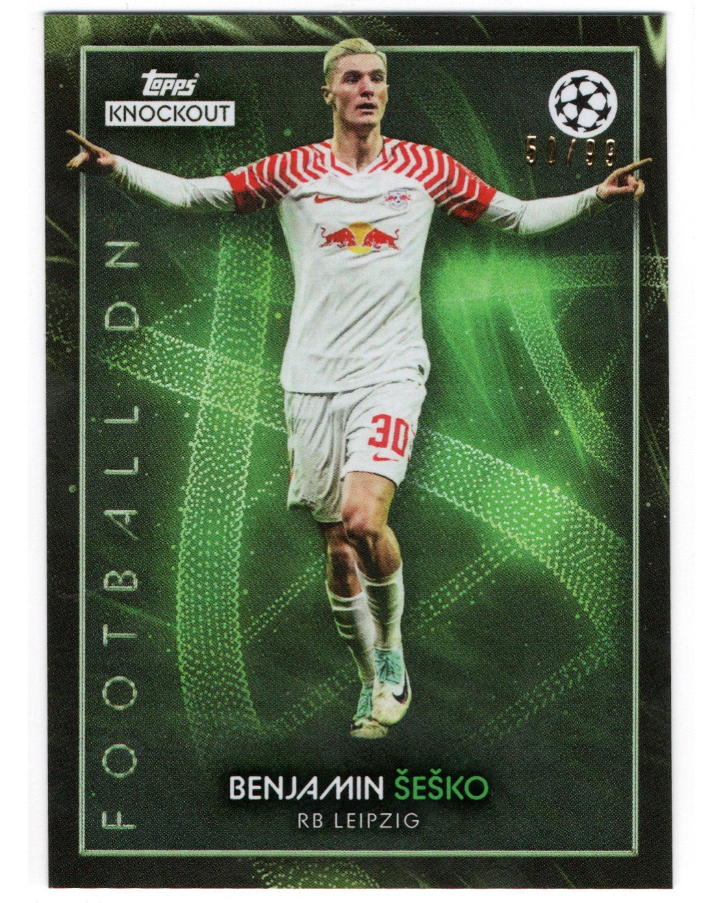 Topps Knockout- Benjamin Sesko /99, RB Leipzig