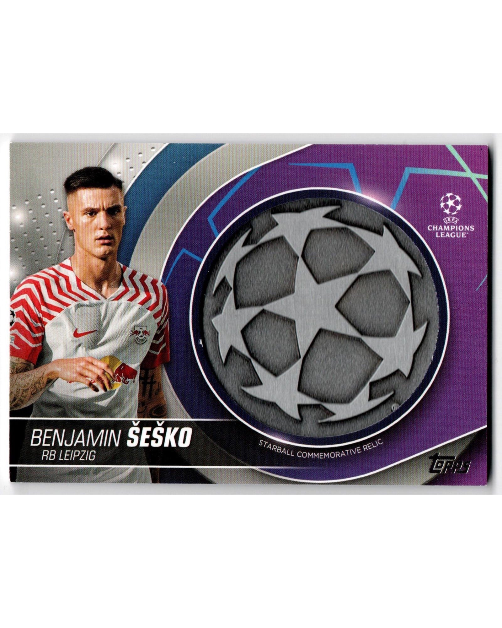 Topps UCC 2023/24- Benjamin Sesko Starball Relic