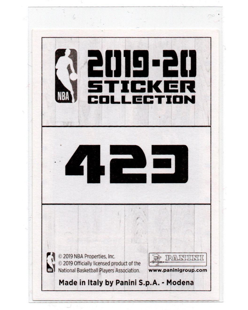 Panini 2019/20- Luka Doncic- STICKER
