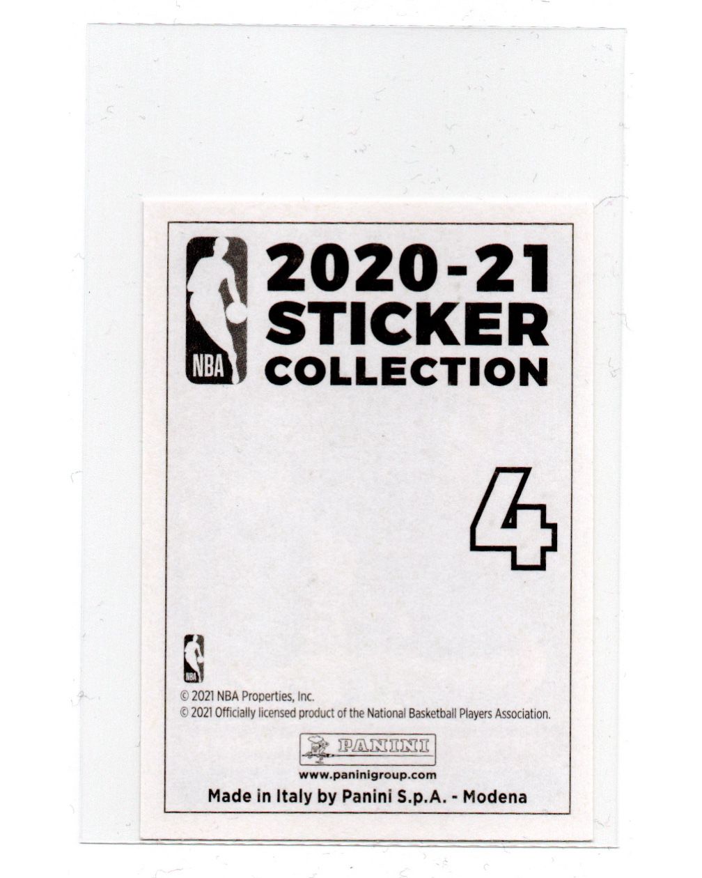 Panini 2020/21 Luka Doncic - STICKER